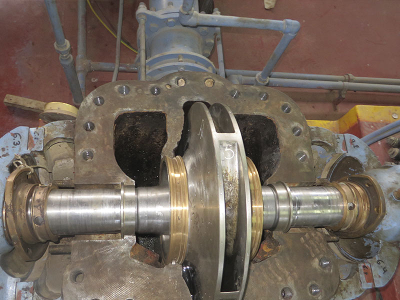 Mantenimiento, montaje, pruebas y puesta en Servicio de turbina Kubota (C.H. Santa Leonor)