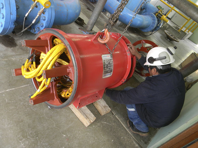 Mantenimiento, montaje, pruebas y puesta en Servicio de turbina Pelton (C.H. Gorgor)