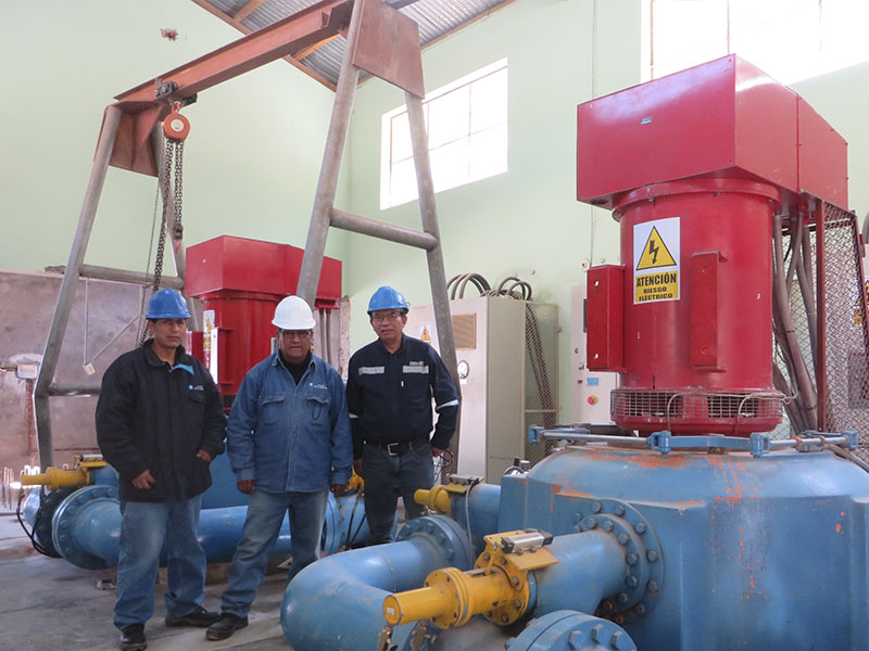 Mantenimiento, montaje, pruebas y puesta en Servicio de turbina Pelton (C.H. Gorgor)