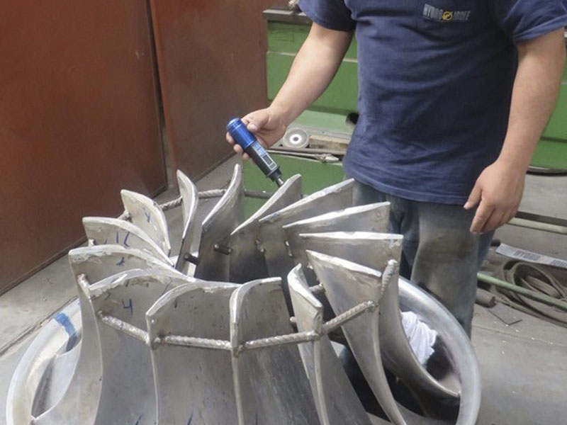 Reconstrucción de rodete de turbina Francis (C.H. Gera)